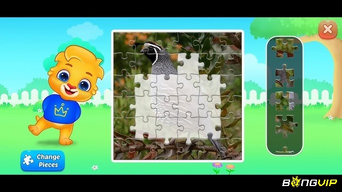 Các game cho trẻ nhỏ đều đơn giản, bắt mắt, dễ chơi