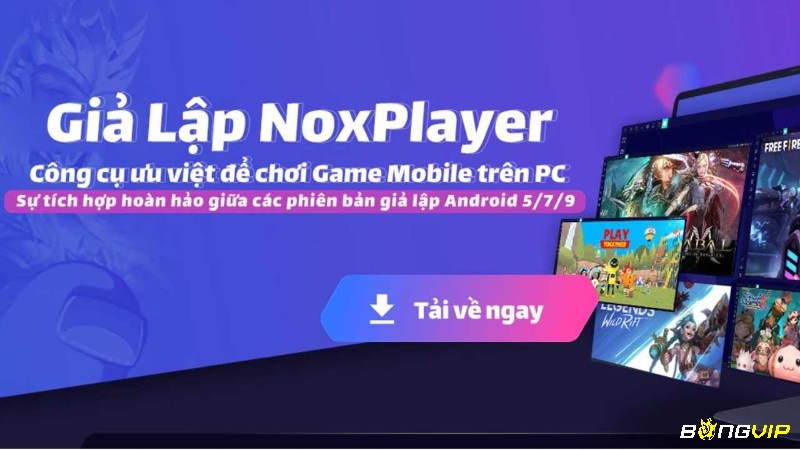 Người chơi sử dụng giả lập Android để trải nghiệm game bài di động