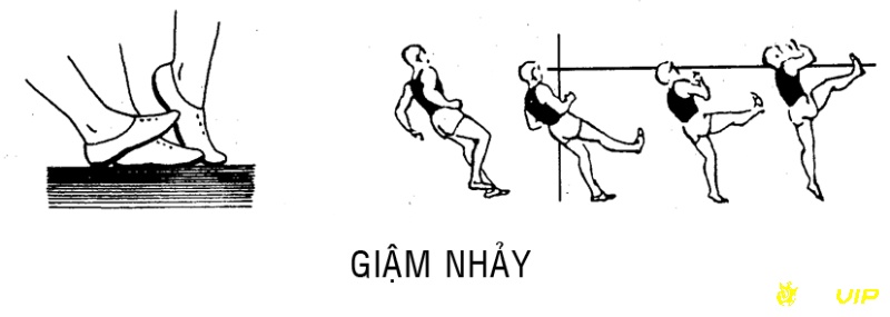 Nếu giậm nhảy sai cách thì anh em sẽ bị phạm luật nhảy cao cơ bản