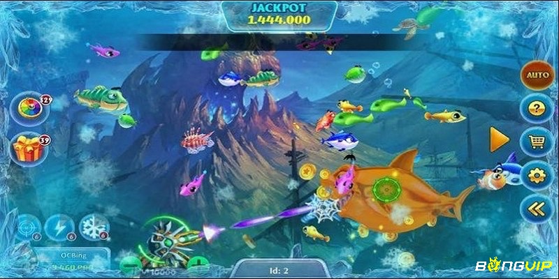 Cá rùa xanh có hình dáng và màu sắc đặc trưng giúp dễ dàng phân biệt trong game