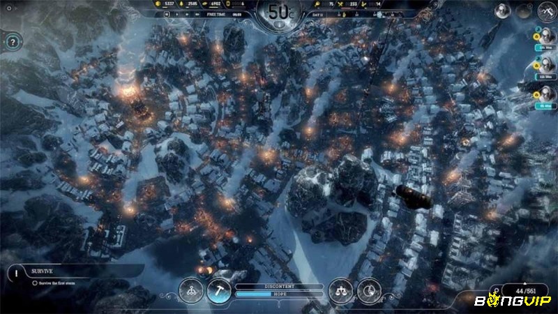 Frostpunk để lại ấn tượng mạnh nhờ cảm xúc sâu sắc và tính chiến lược cao