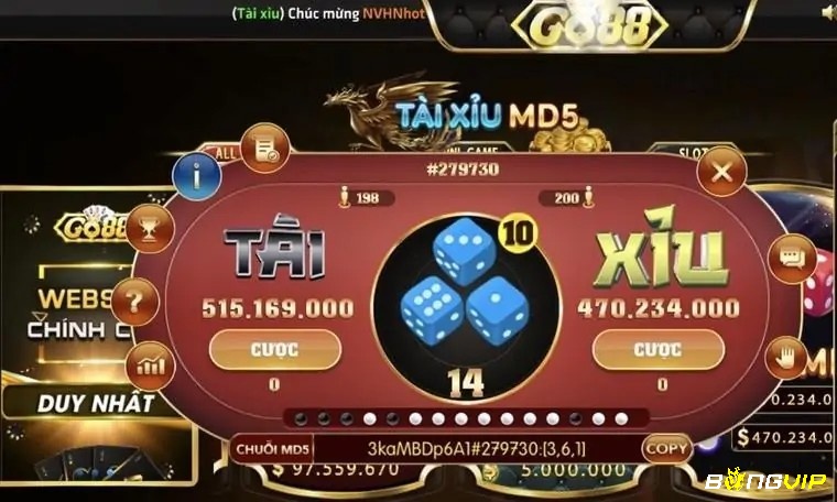 Người chơi chỉ cần đặt cược tổng 9, chờ xúc xắc lắc và nhận thưởng khi kết quả chính xác