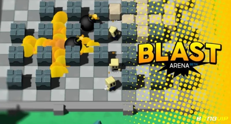 Blast Arena tạo cảm giác vừa hoài cổ vừa kịch tính, thích hợp để đấu vui theo nhóm nhỏ