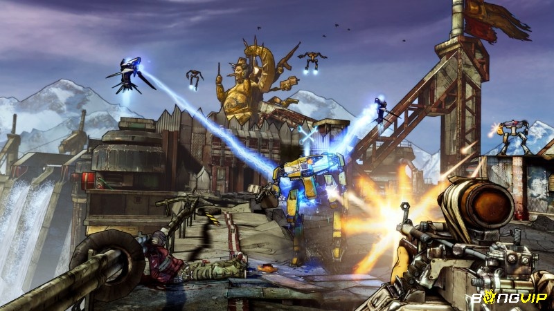 Game Borderlands 2 có lối chơi bắn súng góc nhìn thứ nhất kết hợp hành động nhập vai đỉnh cao
