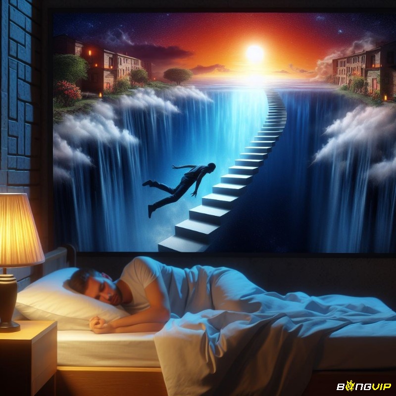 Giấc mơ này có thể phản ánh bất cẩn hoặc căng thẳng quá mức trong công việc thực tế.