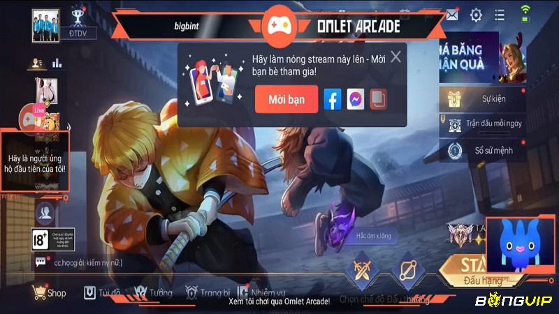 Omlet Arcade là lựa chọn hàng đầu cho người muốn phát Live Stream mượt, chất lượng cao và kết nối mạnh