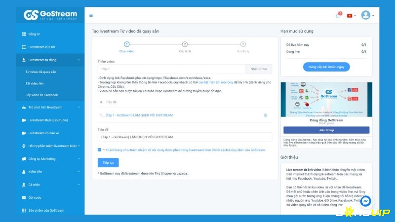 GoStream được đánh giá cao nhờ khả năng phát đa nền tảng và chất lượng hình ảnh ổn định