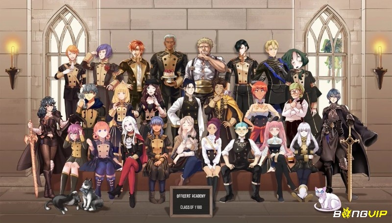 Đội hình học sinh trưởng thành sau timeskip