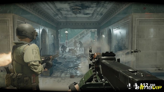 Cảnh lén lút trong trụ sở KGB của Call of Duty: Black Ops Cold War