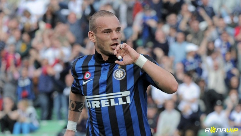Tiền vệ tấn công trong đội hình xuất sắc nhất Inter Milan: Wesley Sneijder