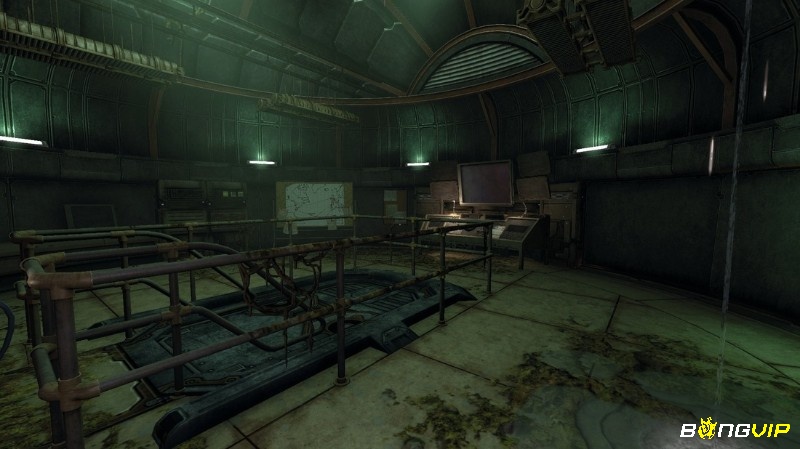 Underwater research facility atmosphere in SOMA