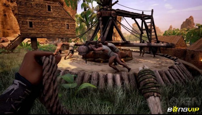 Game Conan Exiles gây ấn tượng nhờ độ chi tiết cao trong từng khung cảnh