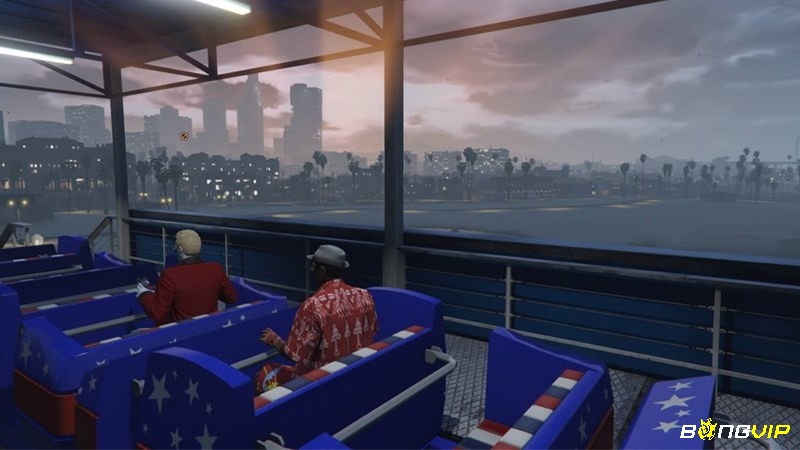 Game Grand Theft Auto V có đồ họa đẹp mắt được xây dựng chi tiết và sống động