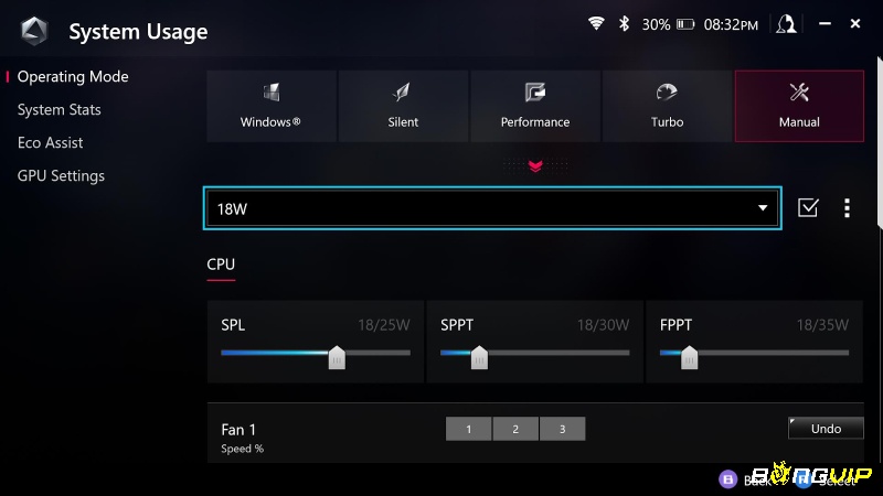 menu tuy chinh trai nghiem trong The Quarry