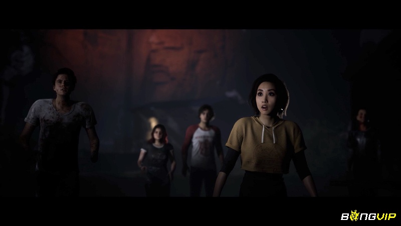 nhom huong dan vien o trai he Hackett’s Quarry trong Game The Quarry