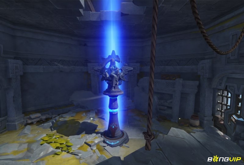 tượng thần trong thế giới Genshin Impact