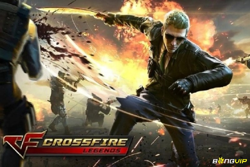 CrossFire Legends - game đột kích mobile với nhân vật cầm súng trong trận đấu đội