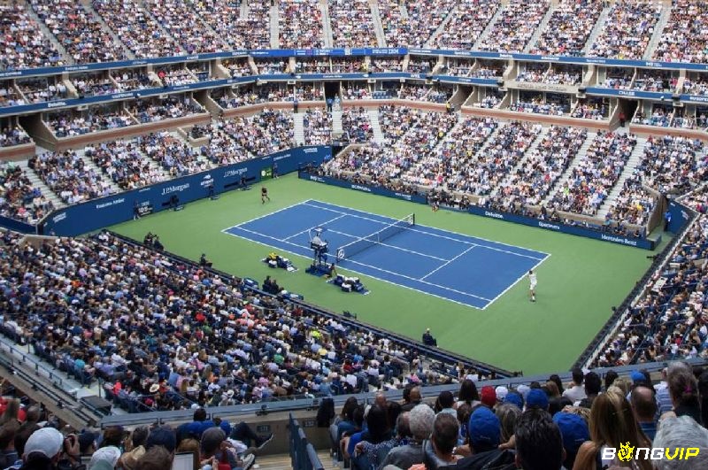 Toàn cảnh khu thi đấu Flushing Meadows của giải đấu quần vợt US Open tại New York