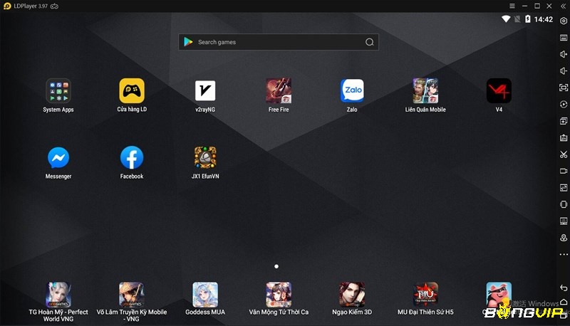 LDPlayer phần mềm giả lập game Android nhẹ trên PC
