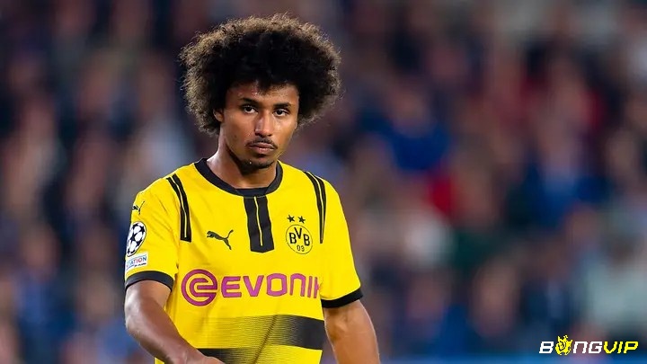 Karim Adeyemi 36,65 km/h cầu thủ tốc độ của Dortmund