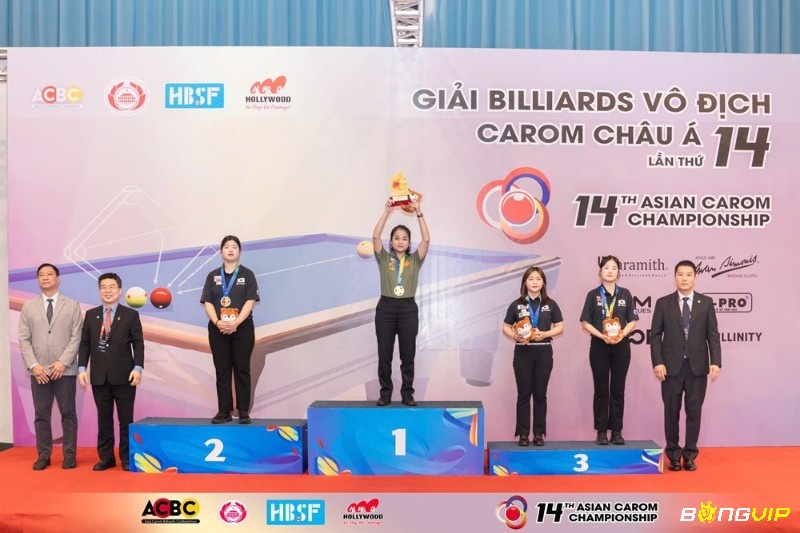 Giải Billiards Carom vô địch Châu Á là giải đấu khu vực hấp dẫn và có tính cạnh tranh tốt