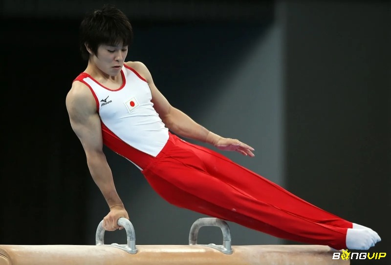 Kohei Uchimura được đánh giá cao nhờ kỹ thuật toàn diện và ổn định