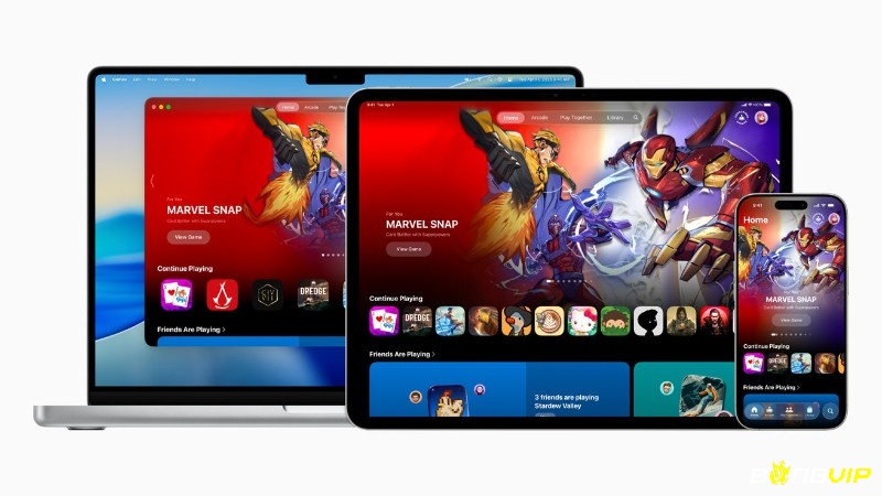 App Store và Apple Games tập trung thư viện trò chơi trong hệ sinh thái iPhone và iPad